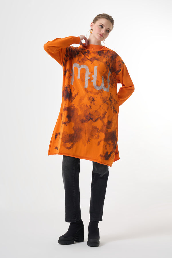 Baskılı Triko Tunik