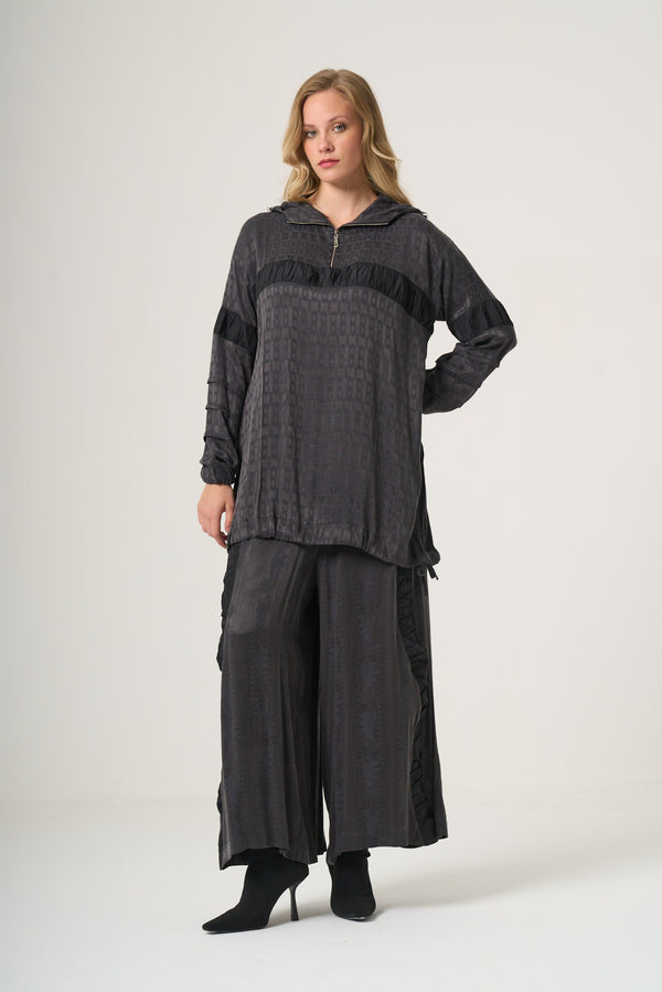Cupro Pantolon Tunik Takım