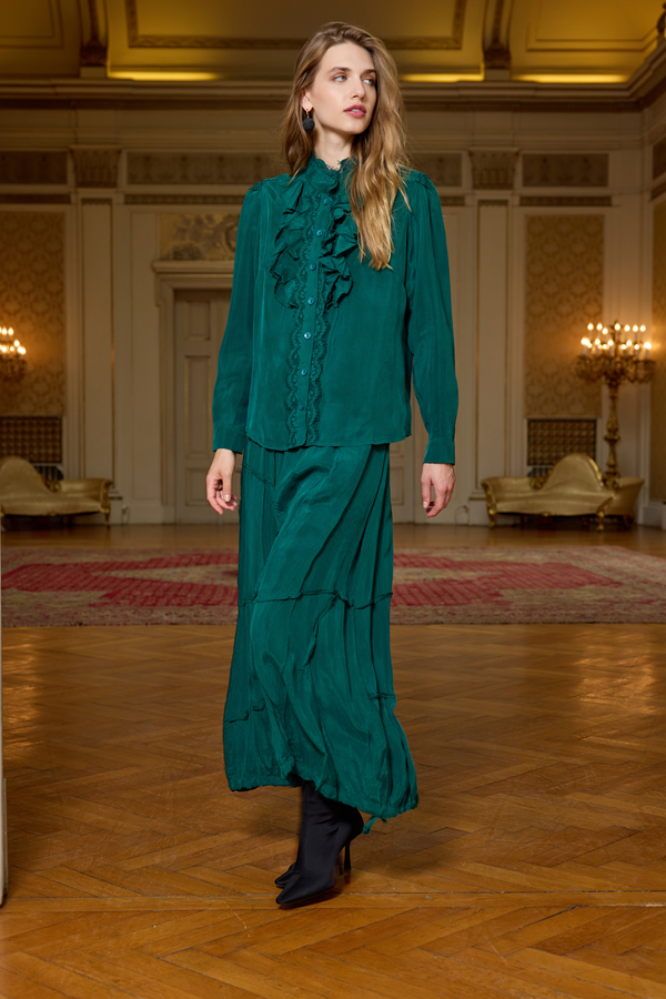 Cupro Gömlek Takım