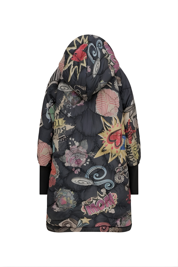 Büyük Beden Şişme Mont