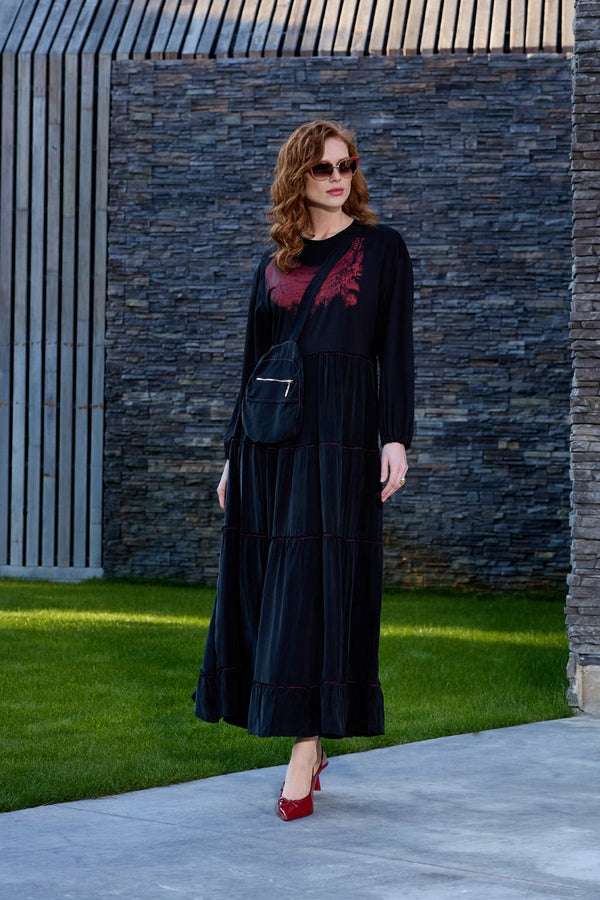 Çanta Detaylı Elbise