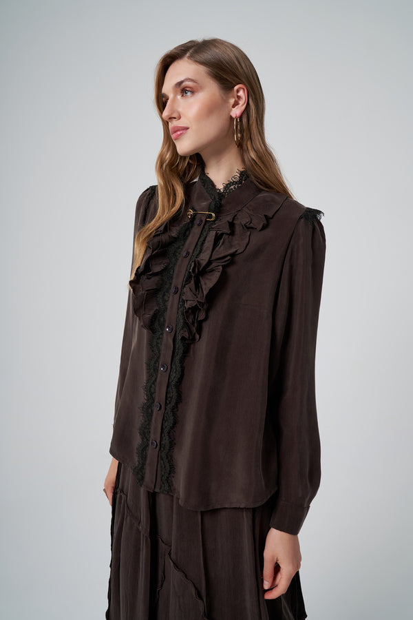 Cupro Gömlek Takım