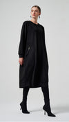 Kadife Tunik Elbise