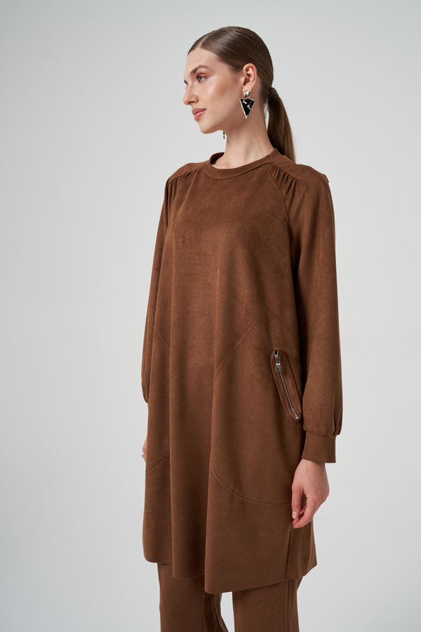 Süet Tunik