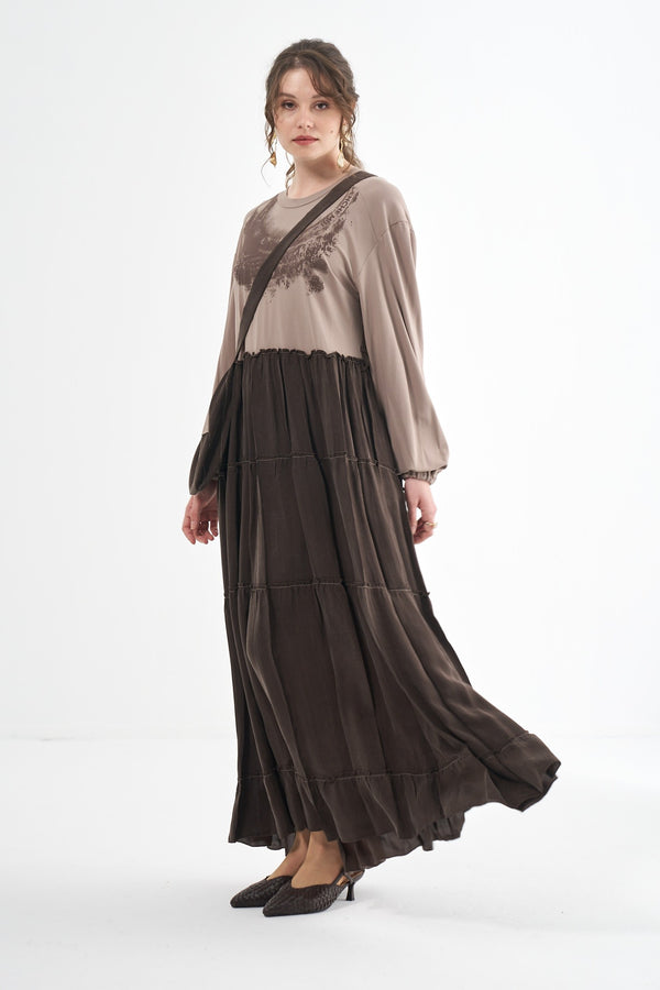 Çanta Detaylı Elbise