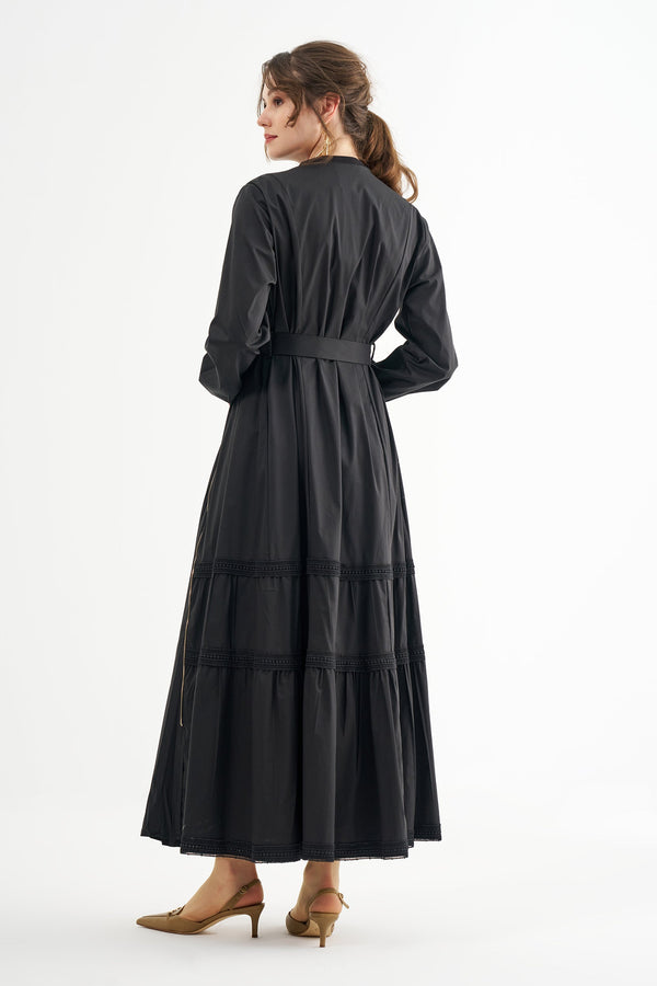 Poplin Patchwork Elbise