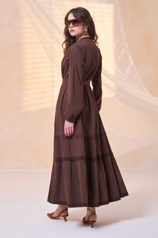 Poplin Patchwork Elbise