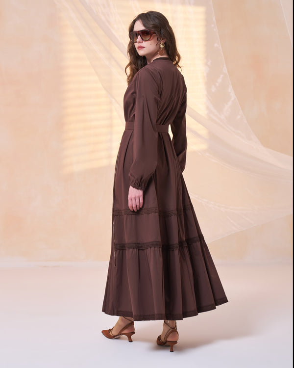 Poplin Patchwork Elbise