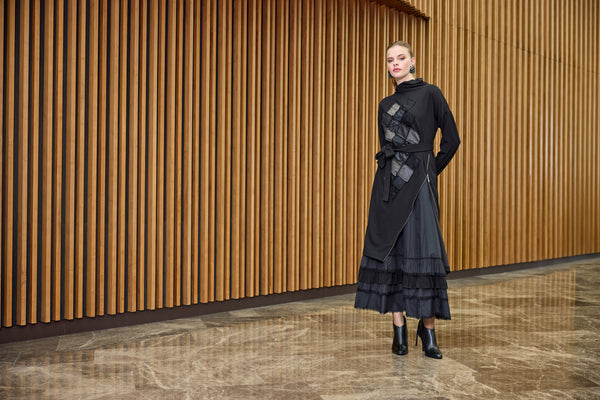 Patchwork İkili Elbise