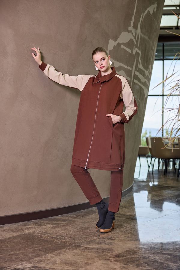 Fermuar Detaylı Pantolon