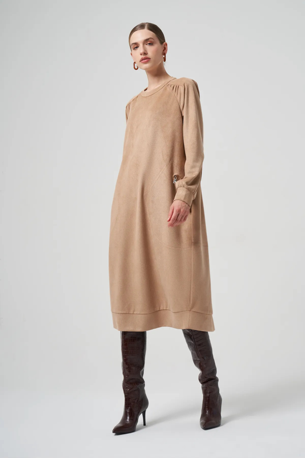 Kadife Tunik Elbise