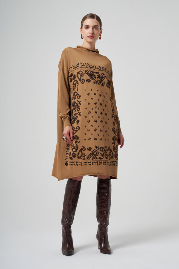 Triko Taşlı Tunik