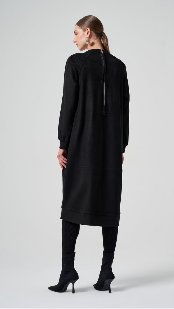 Kadife Tunik Elbise