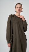 Kadife Tunik Elbise