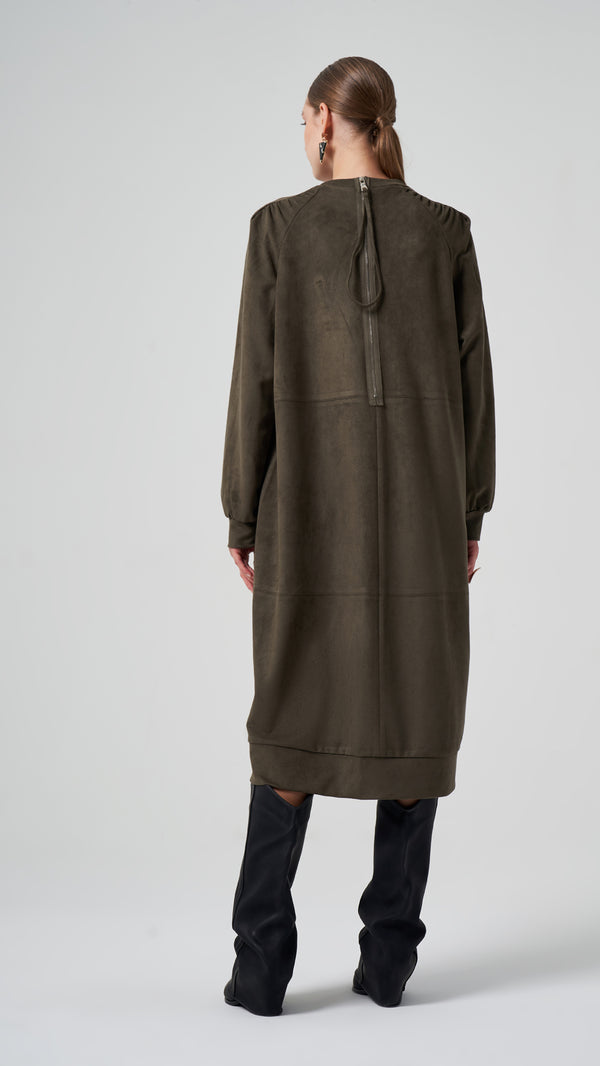Kadife Tunik Elbise