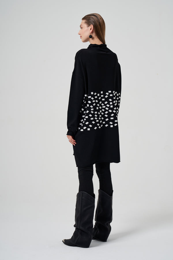 Desenli Triko Tunik