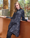 Patchwork Cupro Tunik